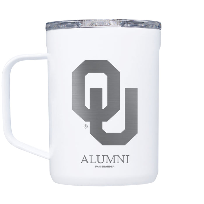 Corkcicle Coffee Mug with Oklahoma Sooners Alumni Primary Logo