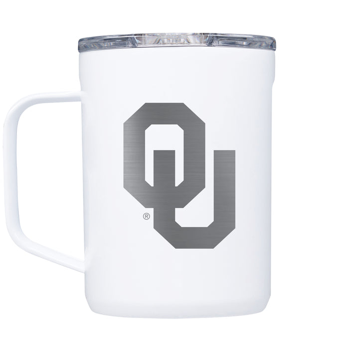 Corkcicle Coffee Mug with Oklahoma Sooners Primary Logo