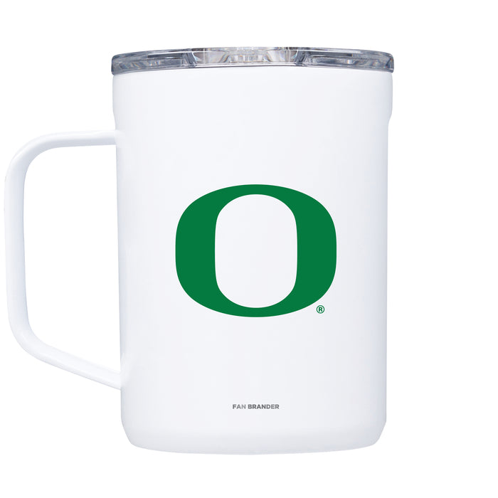 Corkcicle Coffee Mug with Oregon Ducks Primary Logo