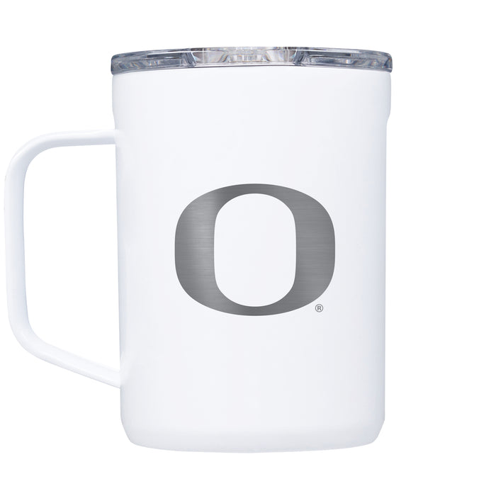 Corkcicle Coffee Mug with Oregon Ducks Primary Logo