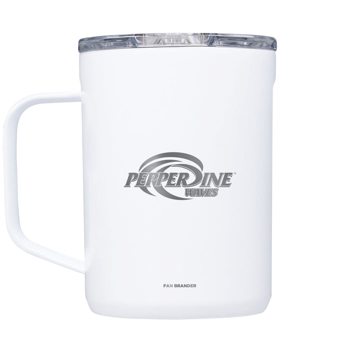 Corkcicle Coffee Mug with Pepperdine Waves Primary Logo