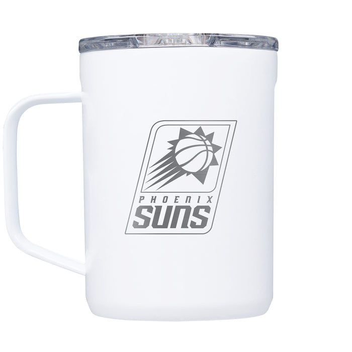 Corkcicle Coffee Mug with Phoenix Suns Etched Primary Logo