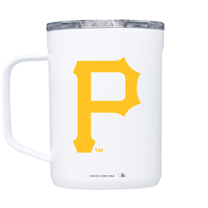 Corkcicle Coffee Mug with Pittsburgh Pirates Primary Logo