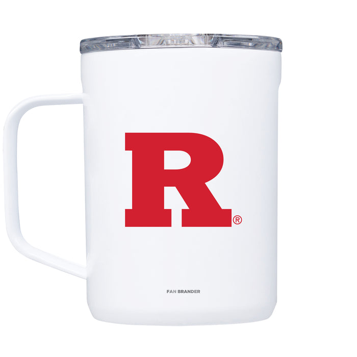 Corkcicle Coffee Mug with Rutgers Scarlet Knights Primary Logo