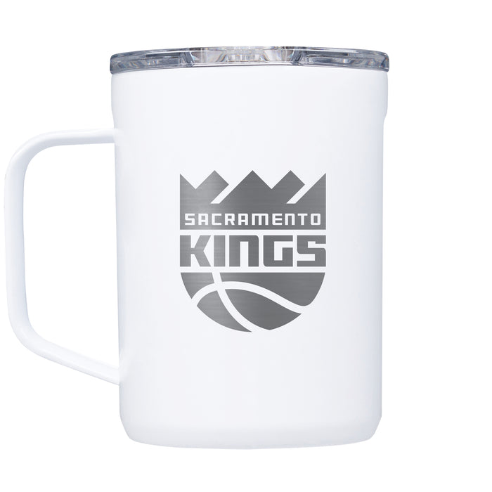 Corkcicle Coffee Mug with Sacramento Kings Etched Primary Logo