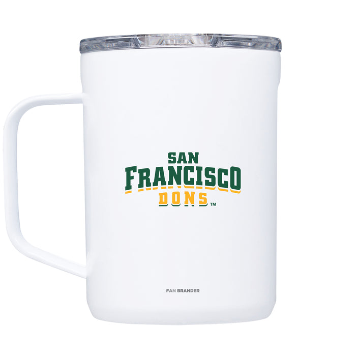 Corkcicle Coffee Mug with San Francisco Dons Primary Logo