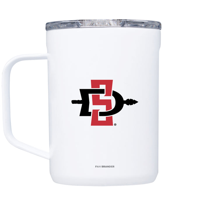 Corkcicle Coffee Mug with San Diego State Aztecs Primary Logo