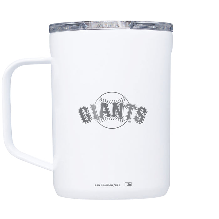 Corkcicle Coffee Mug with San Francisco Giants Etched Secondary Logo