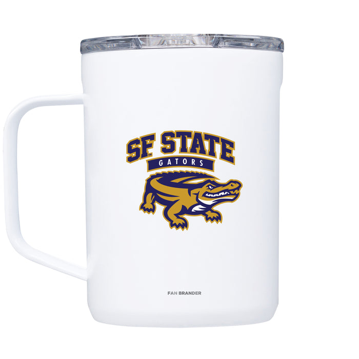 Corkcicle Coffee Mug with San Francisco State U Gators Primary Logo