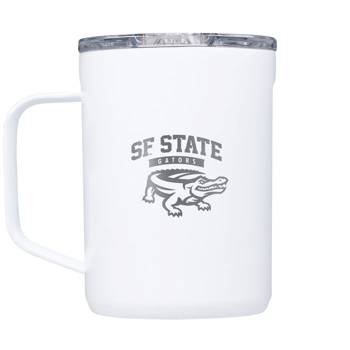 Corkcicle Coffee Mug with San Francisco State U Gators Primary Logo