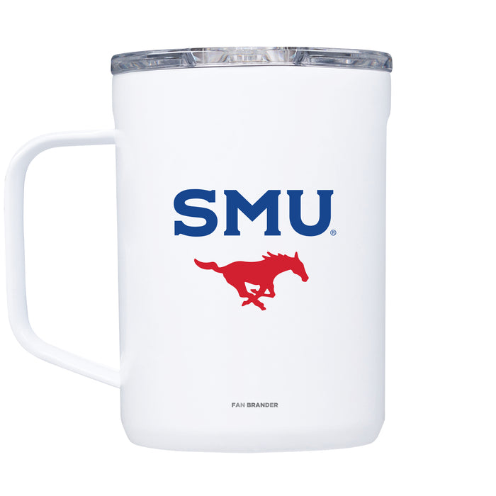 Corkcicle Coffee Mug with SMU Mustangs Primary Logo