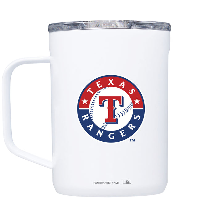 Corkcicle Coffee Mug with Texas Rangers Primary Logo