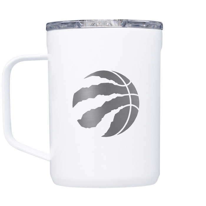 Corkcicle Coffee Mug with Toronto Raptors Etched Primary Logo