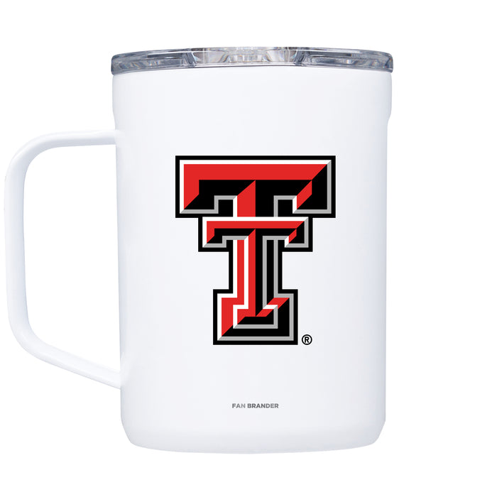 Corkcicle Coffee Mug with Texas Tech Red Raiders Primary Logo