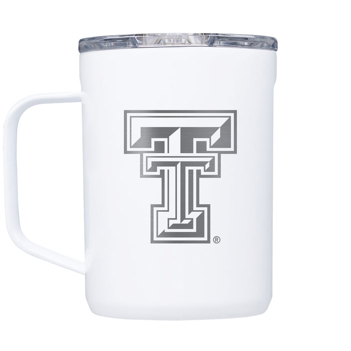 Corkcicle Coffee Mug with Texas Tech Red Raiders Primary Logo
