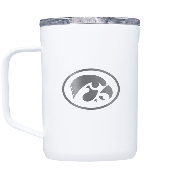 Corkcicle Coffee Mug with Iowa Hawkeyes Primary Logo