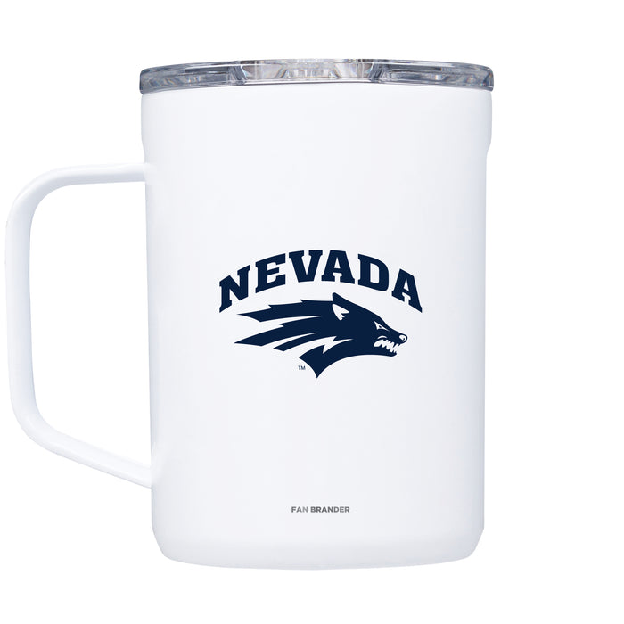 Corkcicle Coffee Mug with Nevada Wolf Pack Primary Logo