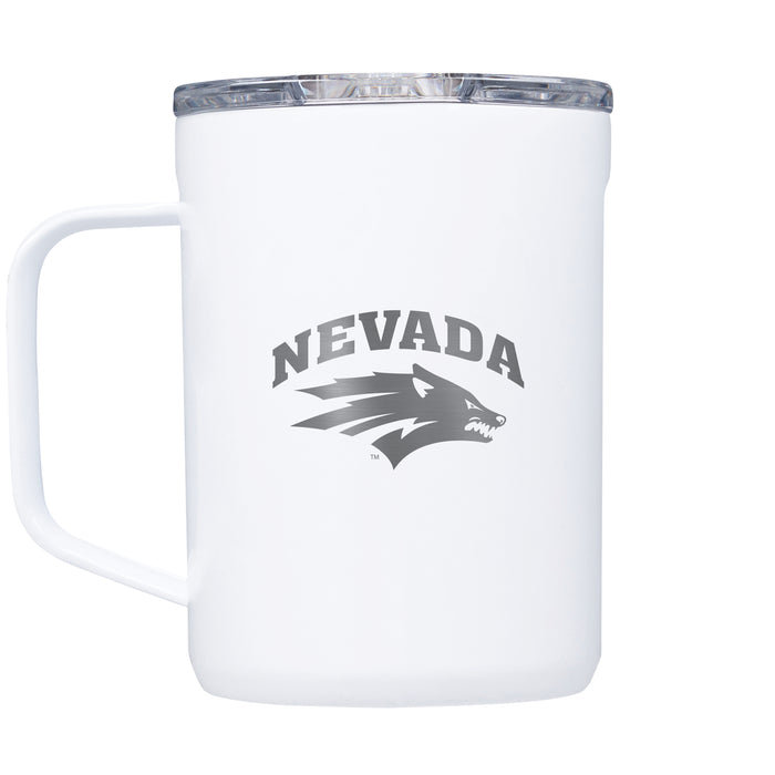 Corkcicle Coffee Mug with Nevada Wolf Pack Primary Logo