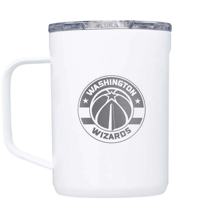 Corkcicle Coffee Mug with Washington Wizards Etched Primary Logo