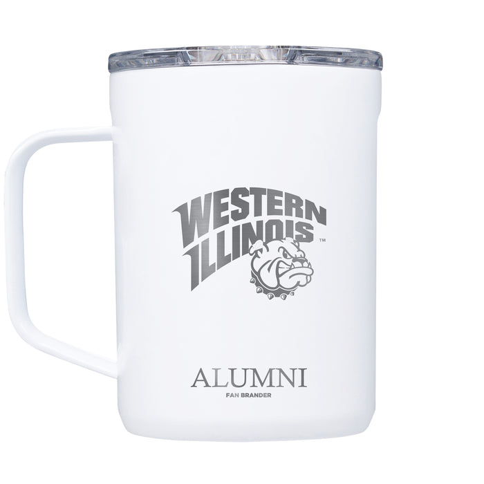 Corkcicle Coffee Mug with Western Illinois University Leathernecks Alumni Primary Logo