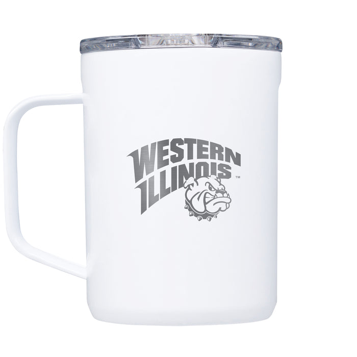 Corkcicle Coffee Mug with Western Illinois University Leathernecks Primary Logo