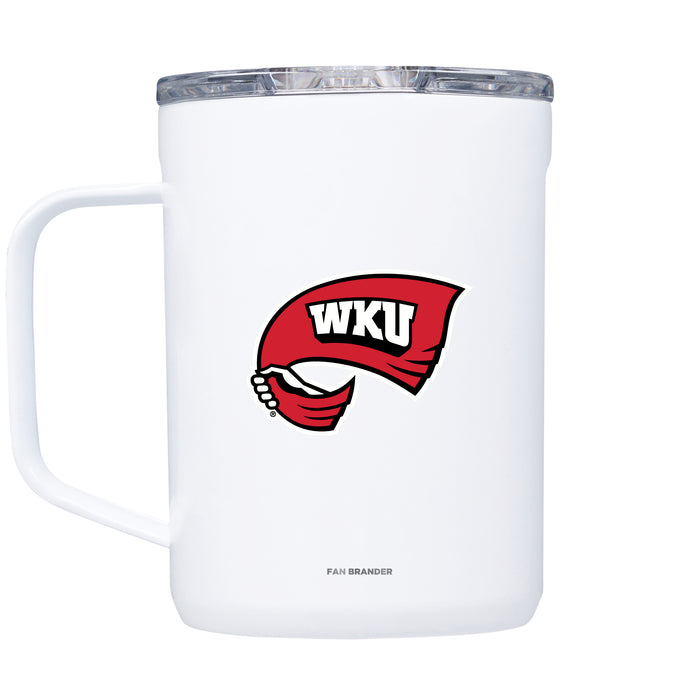 Corkcicle Coffee Mug with Western Kentucky Hilltoppers Primary Logo