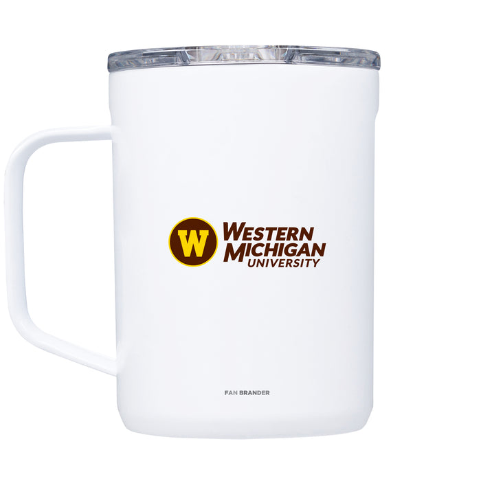 Corkcicle Coffee Mug with Western Michigan Broncos Primary Logo