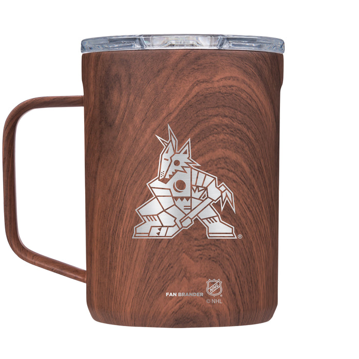 Corkcicle Coffee Mug with Arizona Coyotes Primary Logo