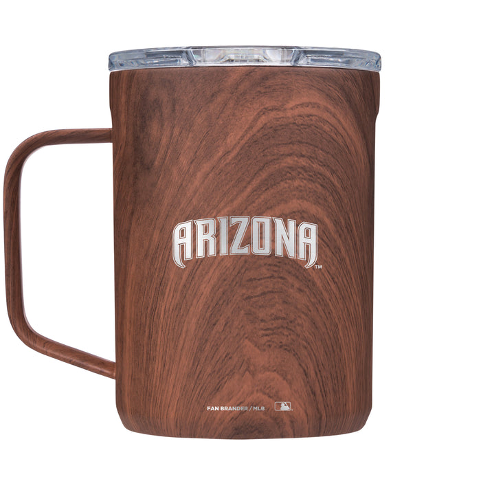 Corkcicle Coffee Mug with Arizona Diamondbacks Etched Wordmark Logo