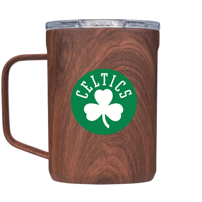 Corkcicle Coffee Mug with Boston Celtics Secondary Logo