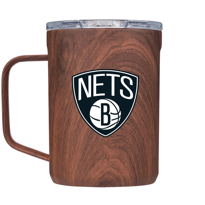 Corkcicle Coffee Mug with Brooklyn Nets Primary Logo