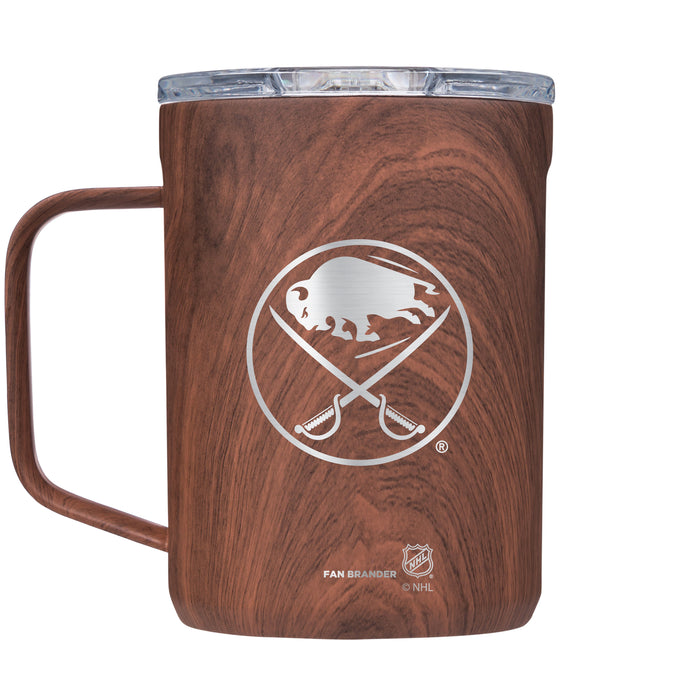 Corkcicle Coffee Mug with Buffalo Sabres Primary Logo