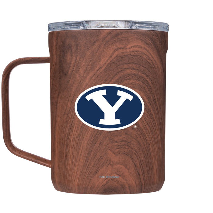 Corkcicle Coffee Mug with Brigham Young Cougars Primary Logo