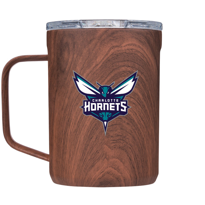 Corkcicle Coffee Mug with Charlotte Hornets Primary Logo