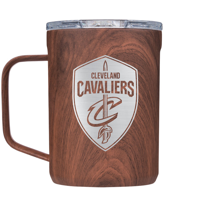 Corkcicle Coffee Mug with Cleveland Cavaliers Etched Primary Logo