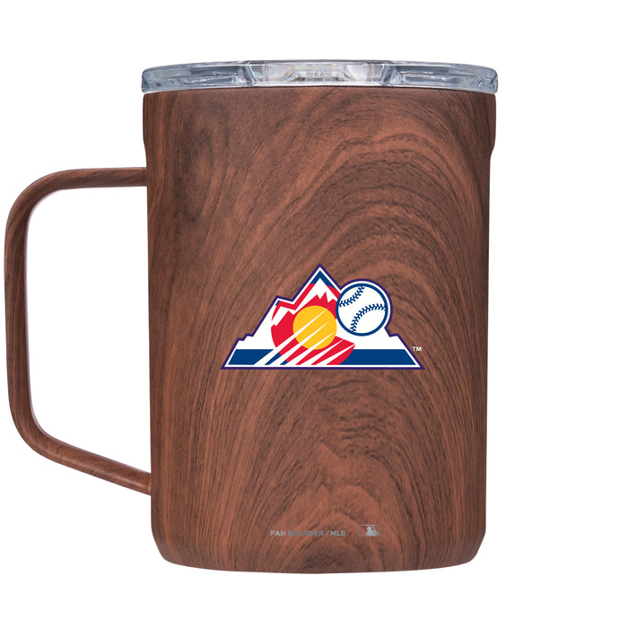 Corkcicle Coffee Mug with Colorado Rockies Secondary Logo