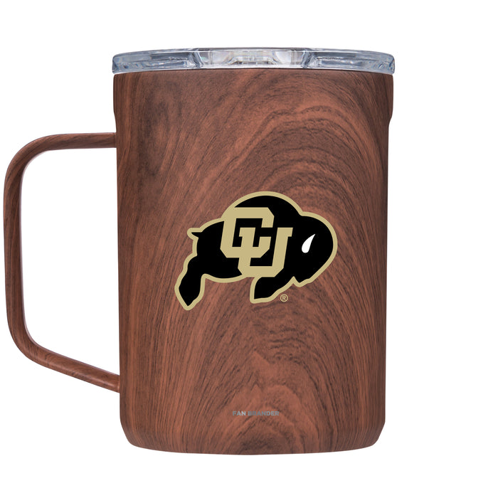Corkcicle Coffee Mug with Colorado Buffaloes Primary Logo