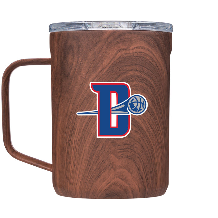 Corkcicle Coffee Mug with Detroit Pistons Secondary Logo