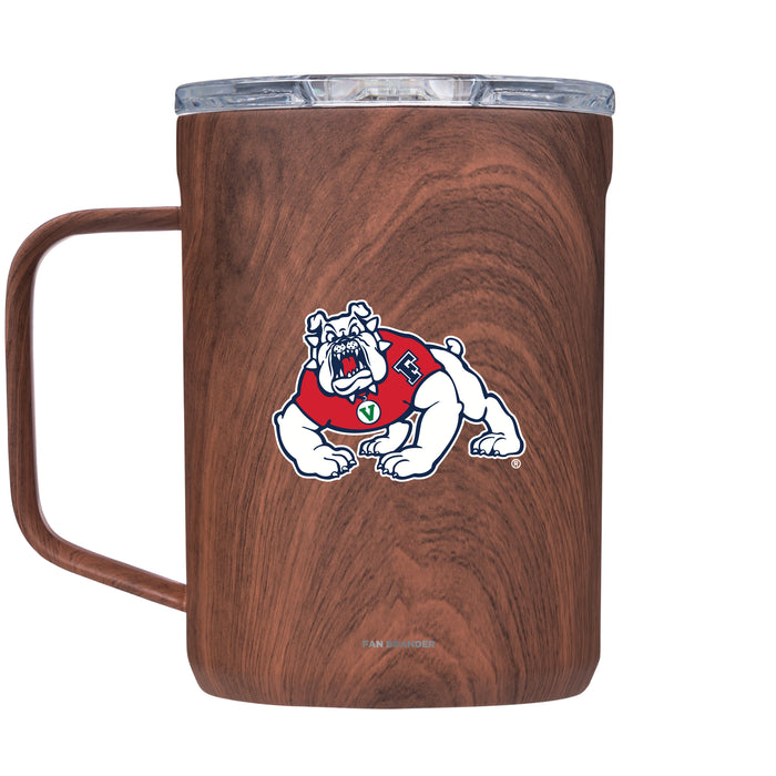 Corkcicle Coffee Mug with Fresno State Bulldogs Primary Logo