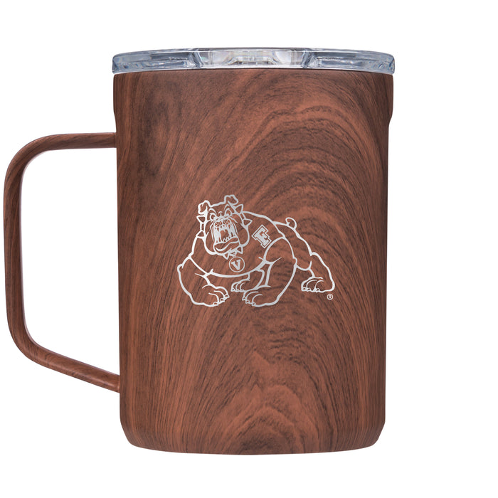 Corkcicle Coffee Mug with Fresno State Bulldogs Primary Logo