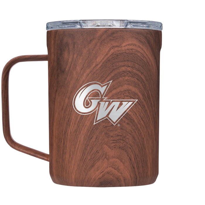 Corkcicle Coffee Mug with George Washington Colonials Primary Logo