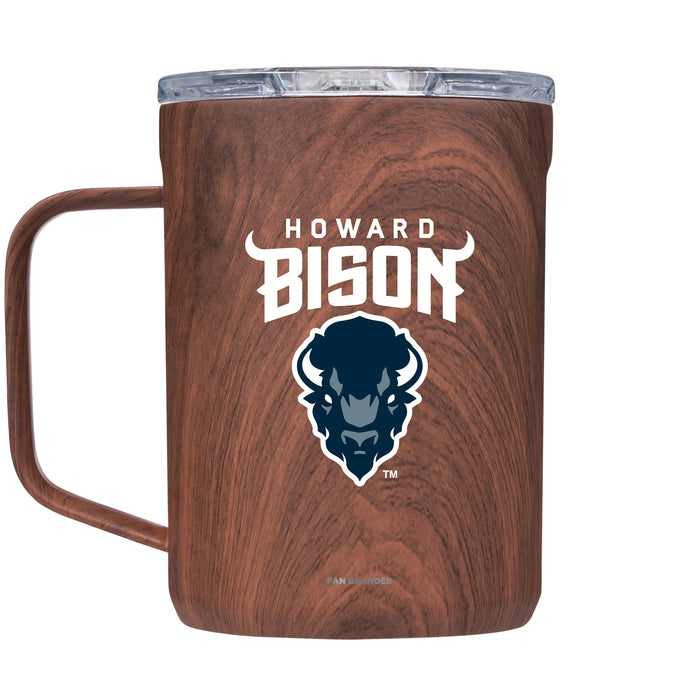 Corkcicle Coffee Mug with Howard Bison Primary Logo