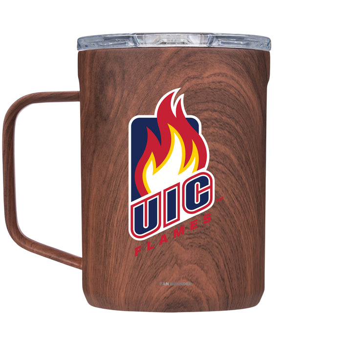 Corkcicle Coffee Mug with Illinois @ Chicago Flames Primary Logo