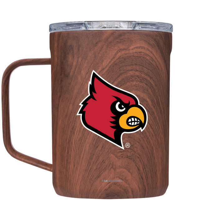 Corkcicle Coffee Mug with Louisville Cardinals Primary Logo