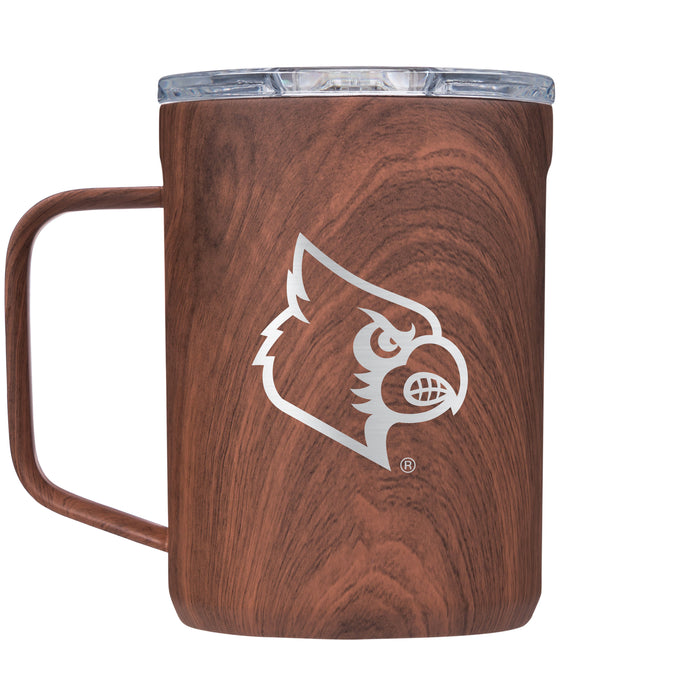 Corkcicle Coffee Mug with Louisville Cardinals Primary Logo