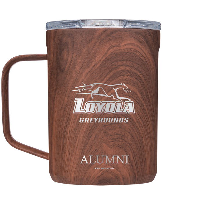 Corkcicle Coffee Mug with Loyola Univ Of Maryland Hounds Alumni Primary Logo