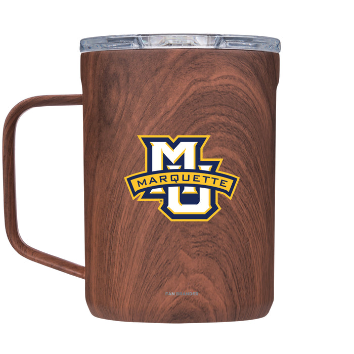 Corkcicle Coffee Mug with Marquette Golden Eagles Primary Logo