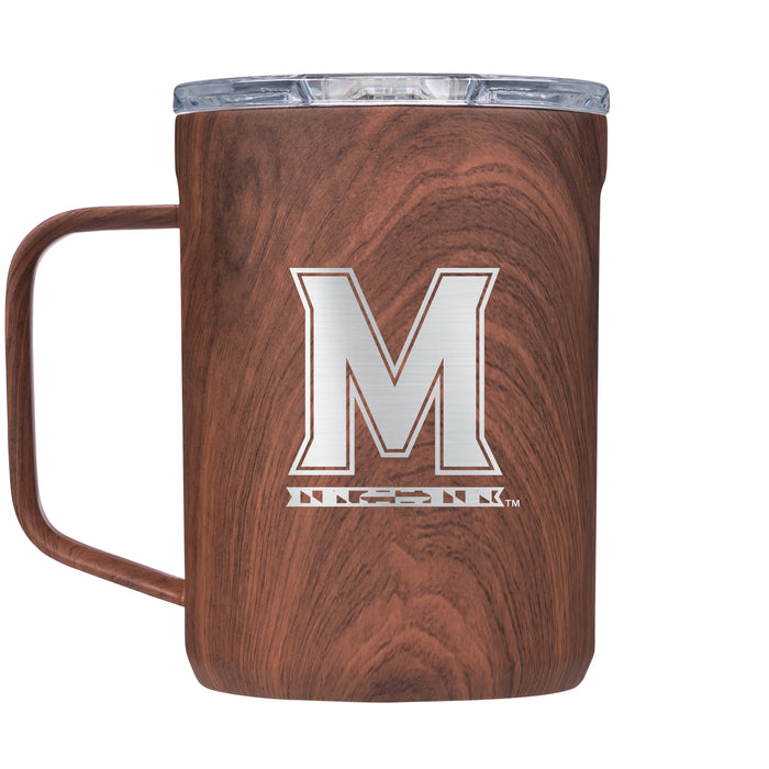 Corkcicle Coffee Mug with Maryland Terrapins Primary Logo