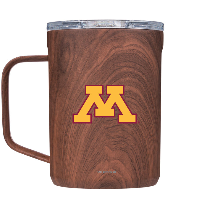 Corkcicle Coffee Mug with Minnesota Golden Gophers Primary Logo