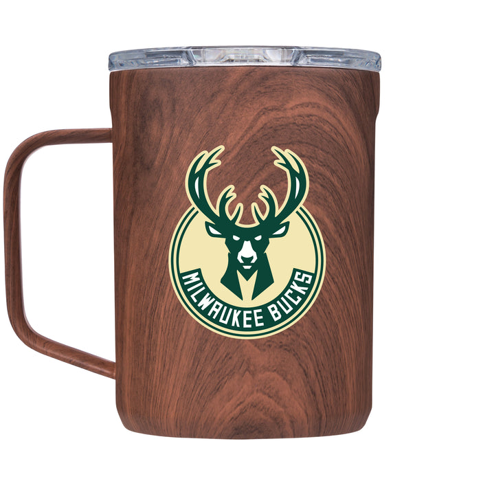 Corkcicle Coffee Mug with Milwaukee Bucks Primary Logo